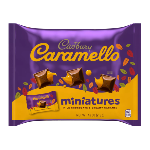Cadbury Caramello Fall Milch Schokolade & cremige Karamell Miniaturen Süßigkeiten