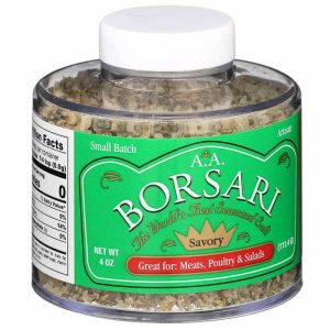 Borsari Würzsalz, mehrere Geschmacksrichtungen – 4oz