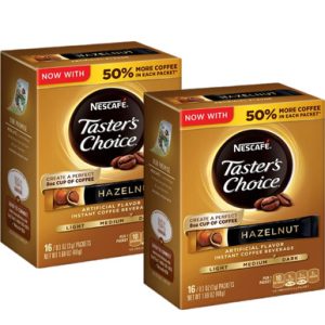 Nescafe Taster’s Choice Instant Haselnuss-Kaffee, 16 Zähler (Packung mit 2)