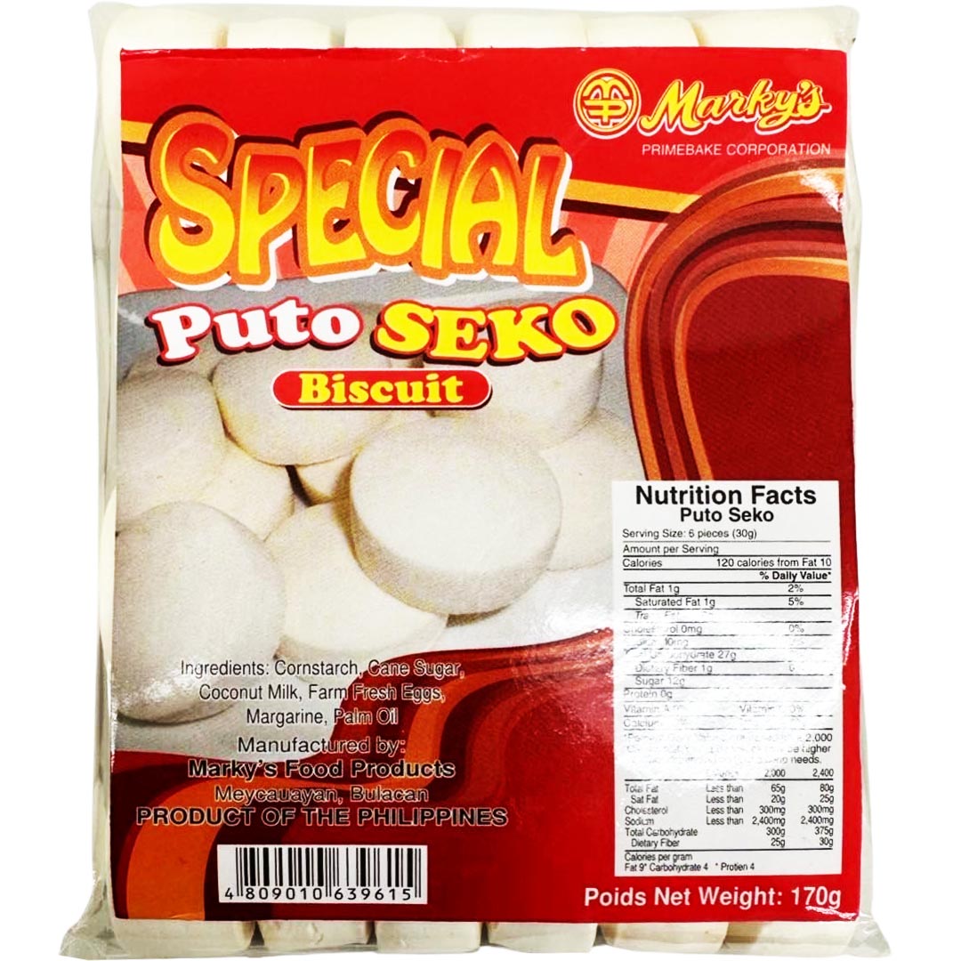 Marky's – Special Puto Seko Keks – Plain – 170 G