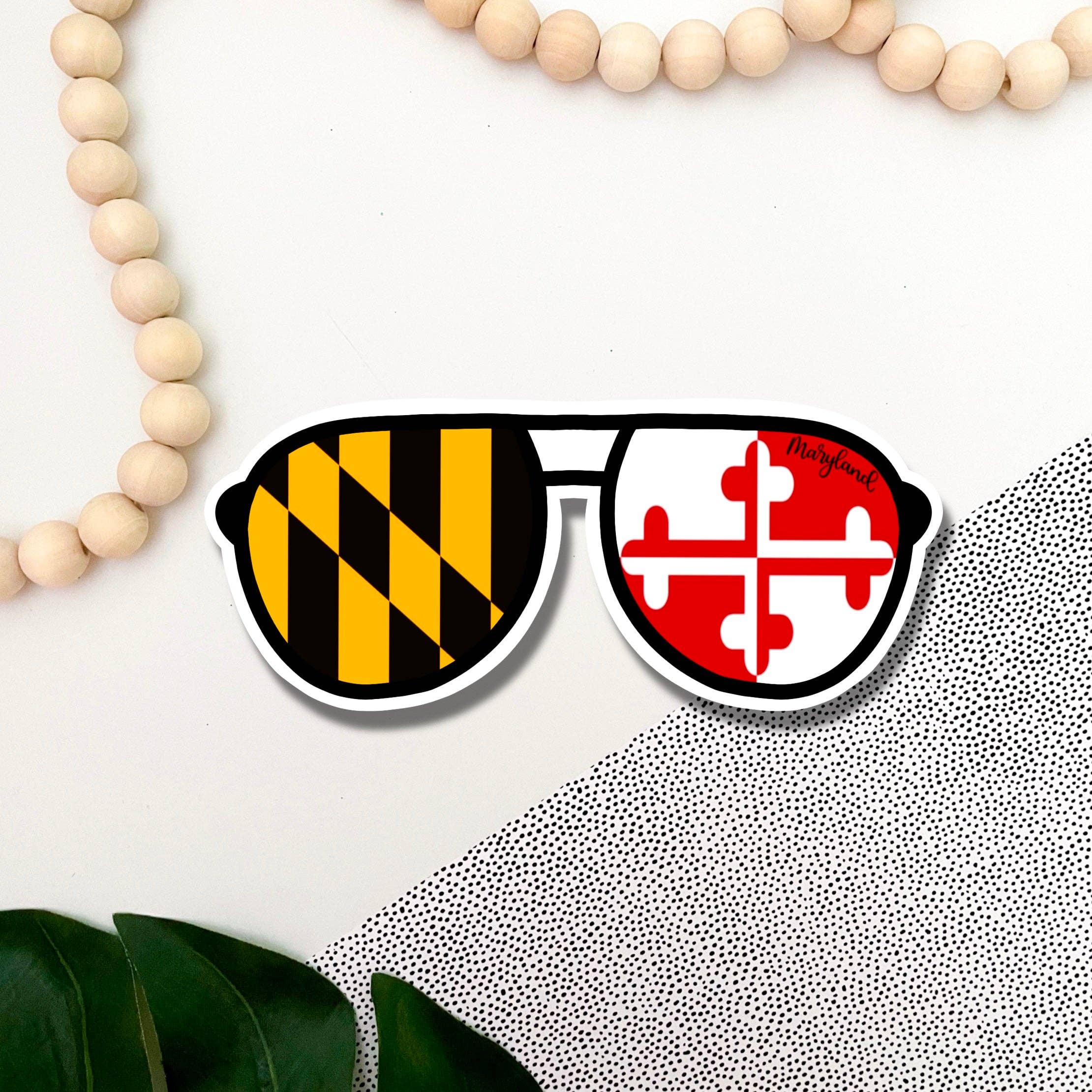 Jami Creates Maryland Sonnenbrillen Aufkleber