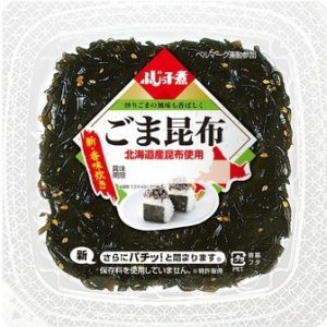 Fujikko, “Goma Konbu” Konbu, Kombu with Sesam, Tukudani, – 87g