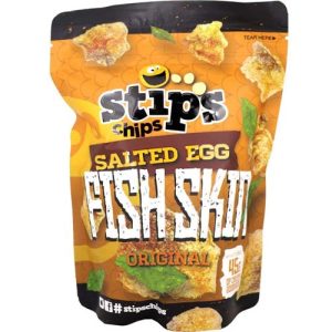 Stips Chips – gesalzenes Ei – Fischhaut – original