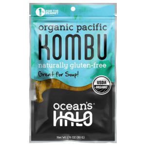 Oceans Halo – Kombu Leaf Bio, 1,76 Unzen Packung mit 10