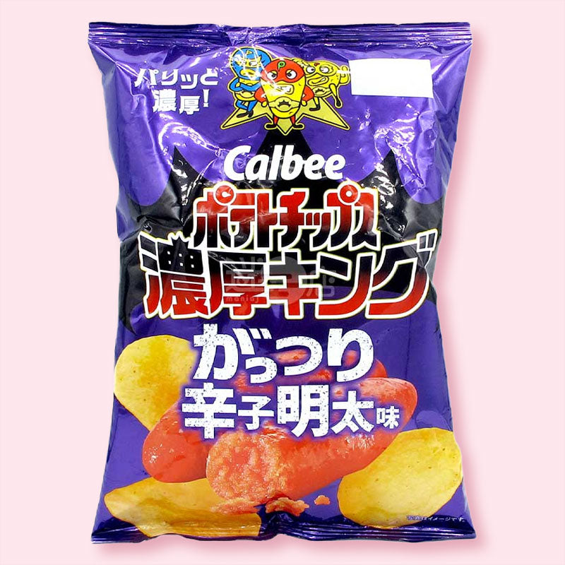 Calbee Kartoffelchips – scharf Gatsuri Mentaiko