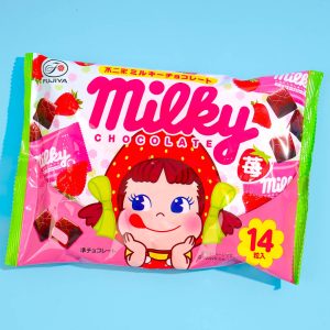 Milky Peko-Chan Schokolade – Erdbeere