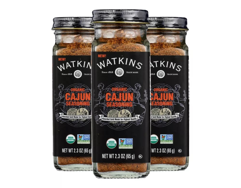 Watkins Gewürz Cajun Bio, 2,3 Oz – Packung mit 3