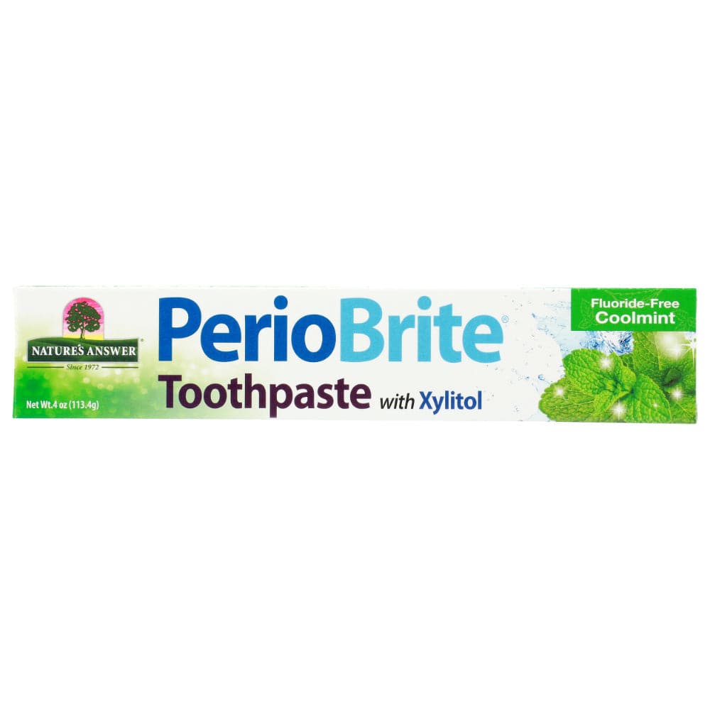 Nature's Answer PerioBrite Zahnpasta Cool Minze – 4oz