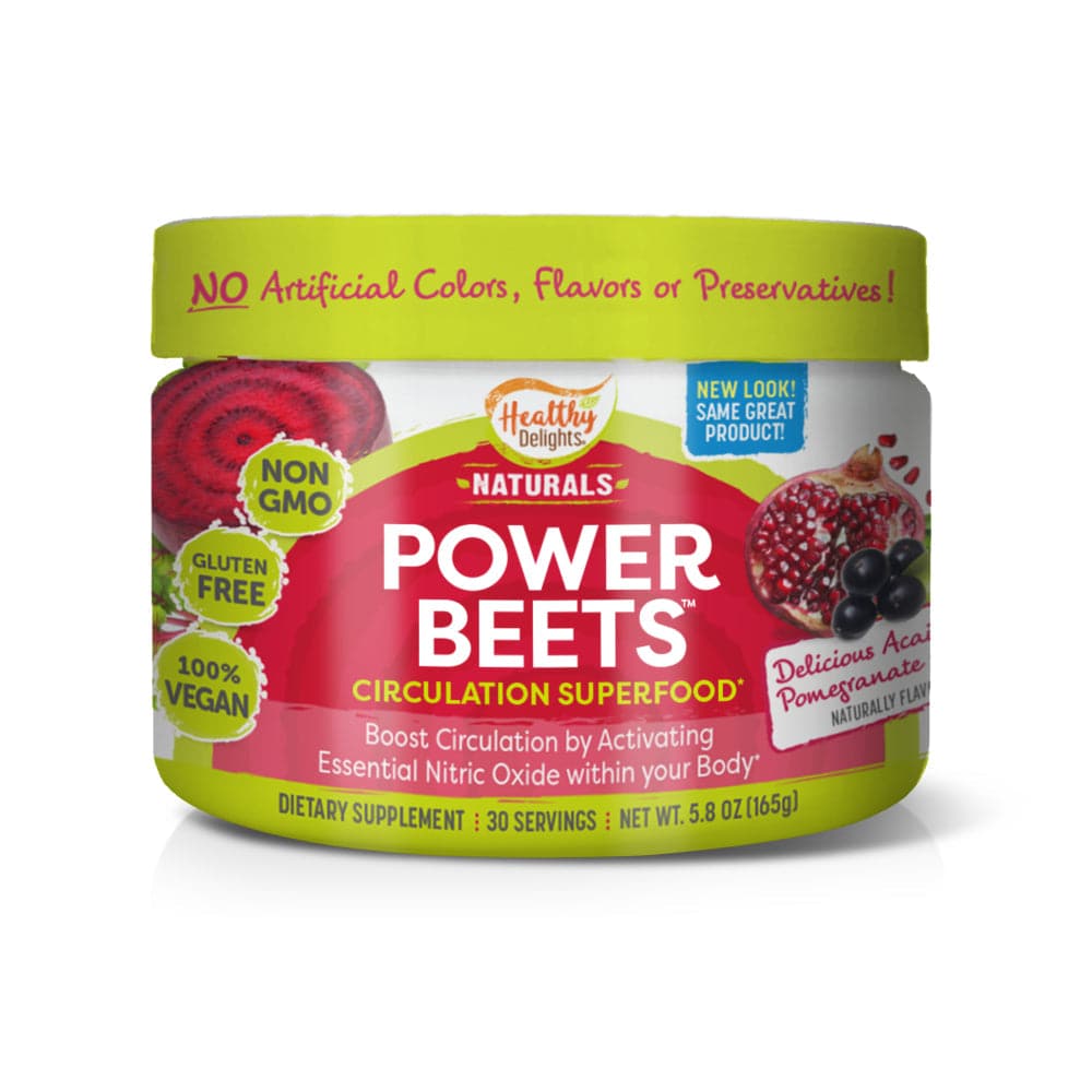 Healthy Delights – Bio Natürliche Power Beets, Acai Granatapfel