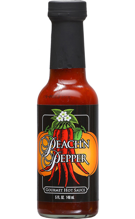 Pfirsich N' Pfeffer scharfe Sauce, 5oz
