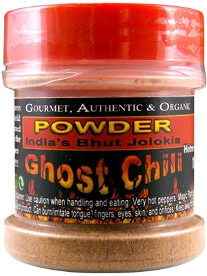 Reines Bhut Jolokia Ghost Chili Pulver,.5oz