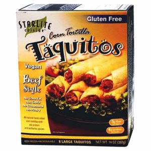 Starlite Cuisine Maistortilla Taquitos, verschiedene Geschmacksrichtungen – 14oz