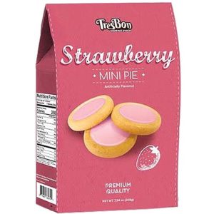 TresBon Erdbeere – Minikuchen – Premium-Qualität – 208 g