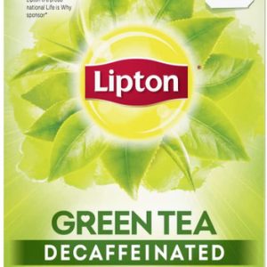 Lipton entkoffeiniert Grünteebeutel, 40 Zähler
