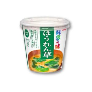 Marukome Cup Miso Suppe – Spinatgeschmack