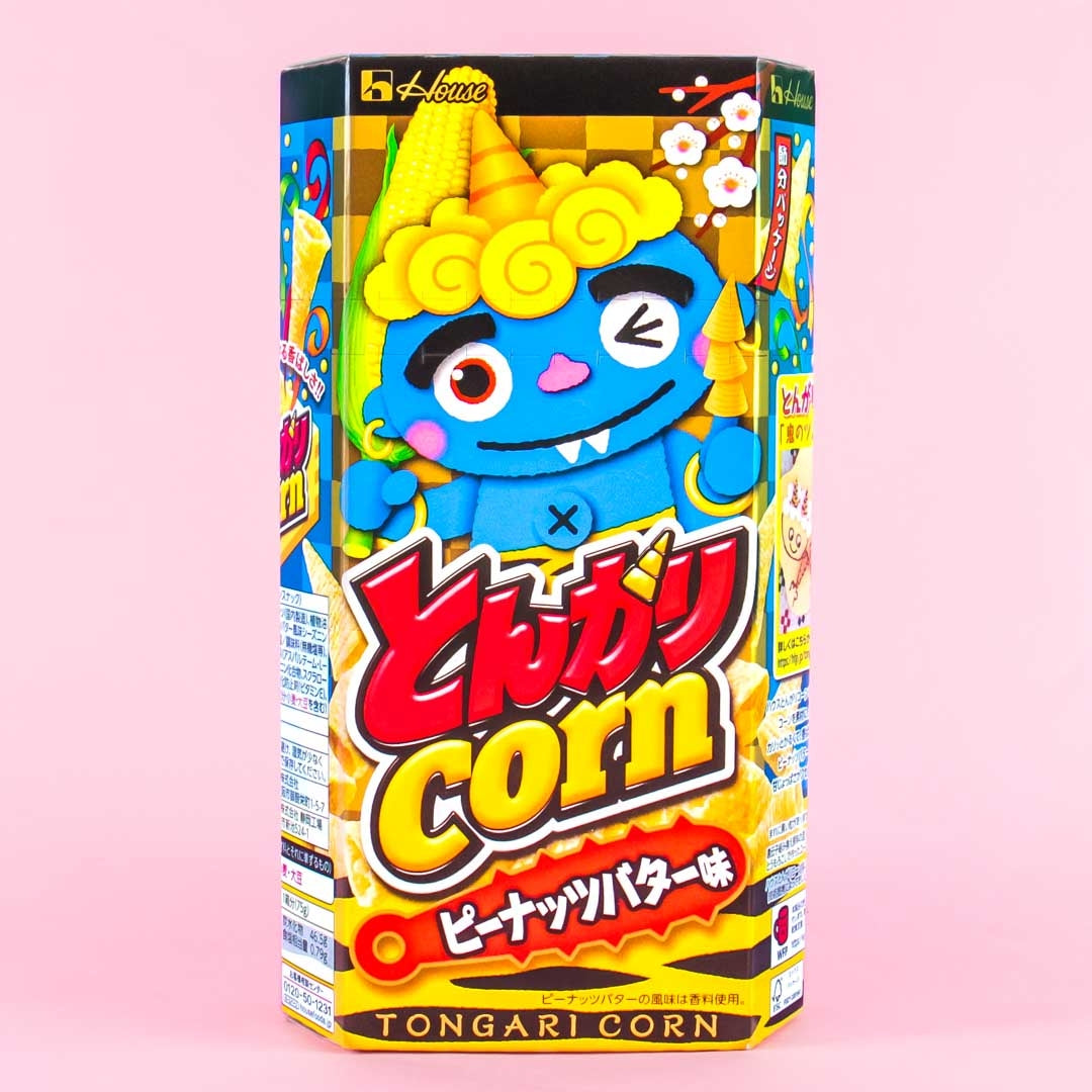 Tongari Corn Snacks – Erdnussbutter