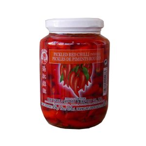 Cock Brand Eingelegter roter Chili (ganz)