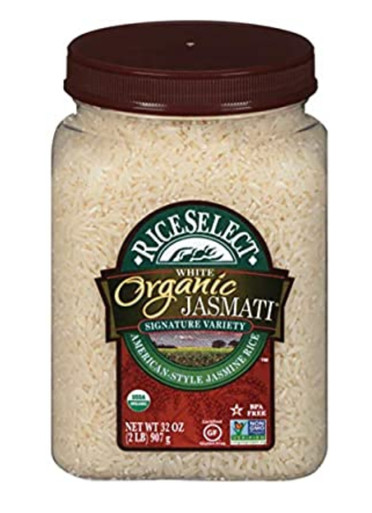 Reis Select Bio Jasmati Reis, 32 oz Glas