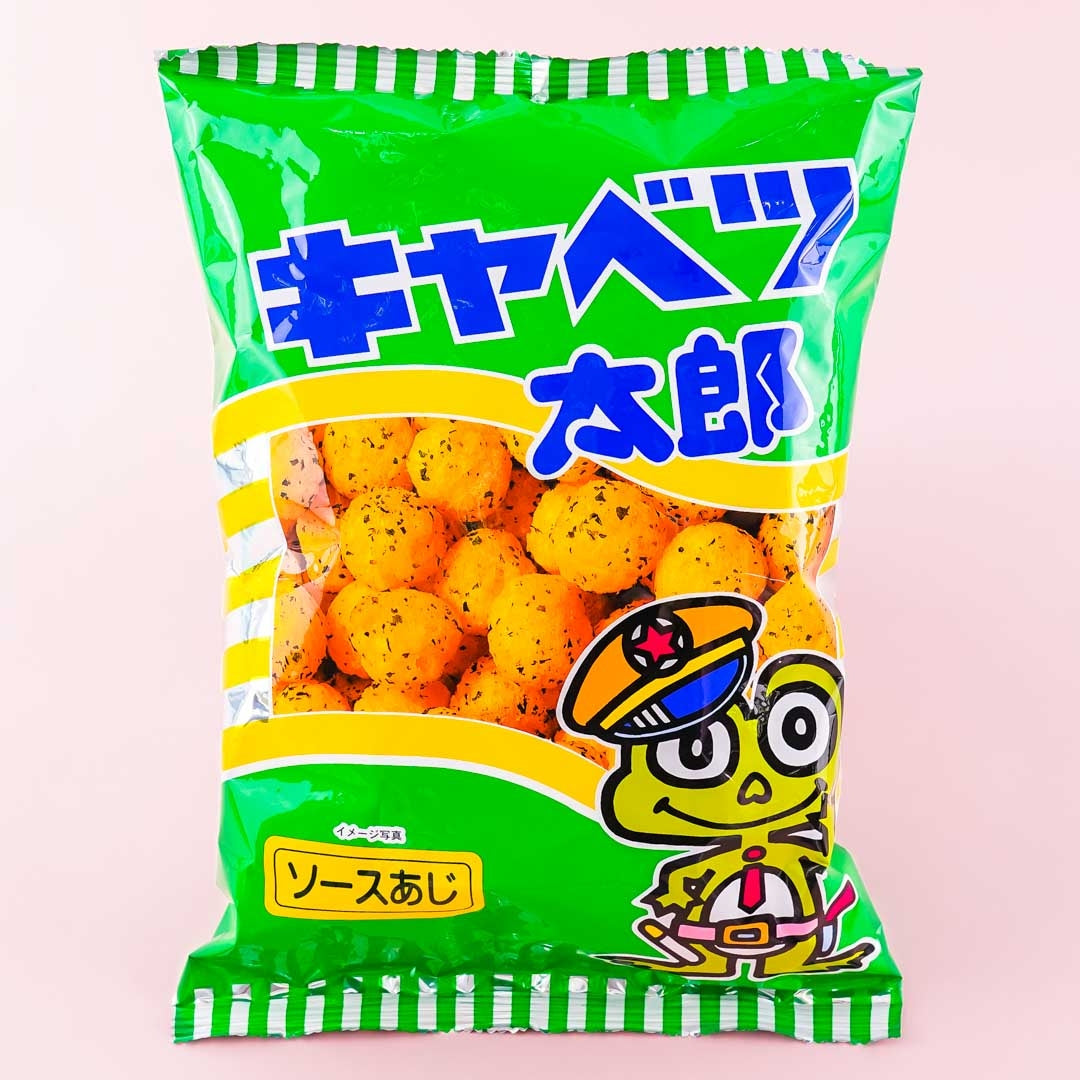 Yaokin Kyabetsu Taro Mais Puff Snacks