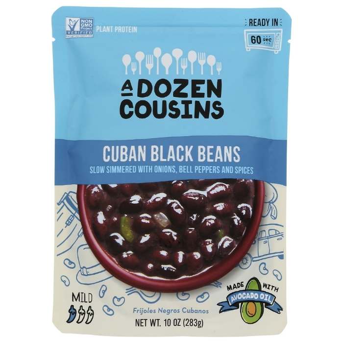 Ein Dutzend Cousins – kubanische schwarze Bohnen, 10 Unzen