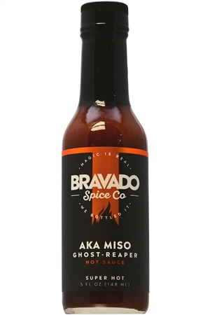Bravado Gewürz Co. aka Miso Geist Schnitter scharfe Sauce, . – 5oz