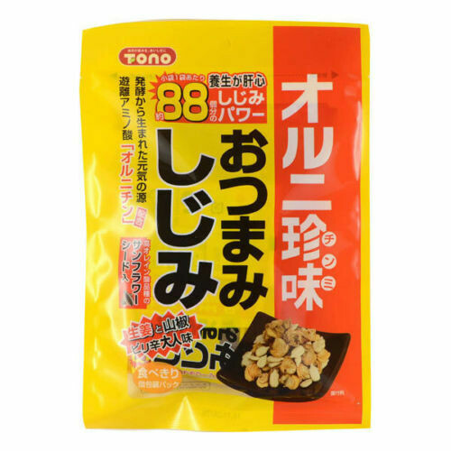Tono, Otsumami Shijimi, getrocknete Muschel und Sonnenblumenkerne, 50g