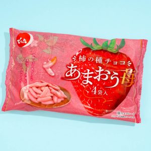 Denroku Kaki No Tane Amaou Erdbeere senbei