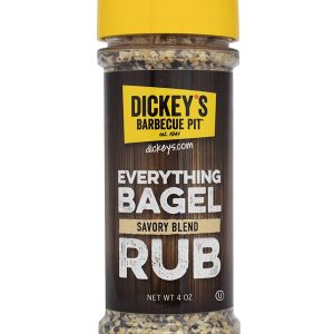 dickeys – reiben alles Bagel, 4 Unzen (Packung mit 6)