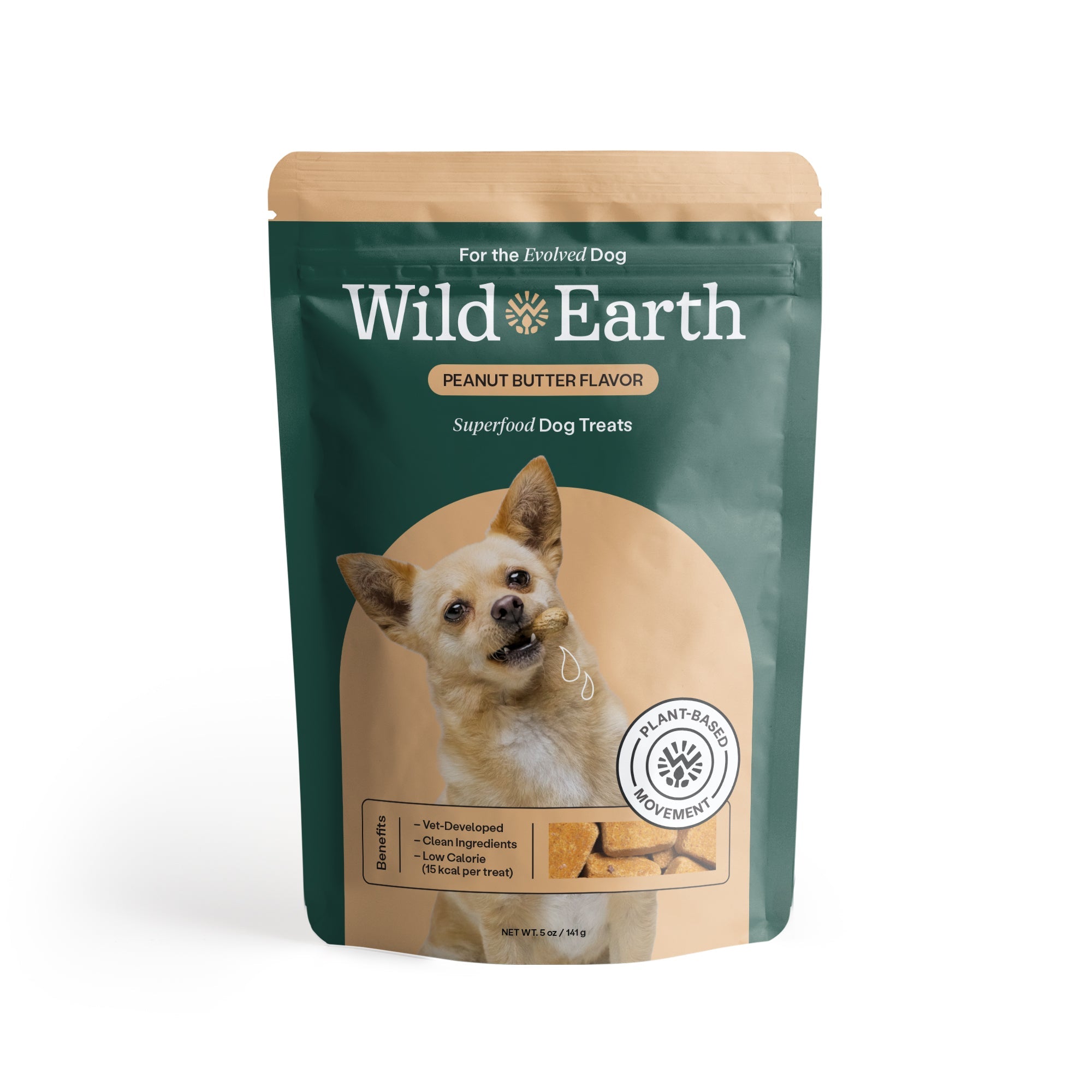 Wild Earth – Superfood Hunde Leckereien mit Koji Erdnussbutter, 3pk
