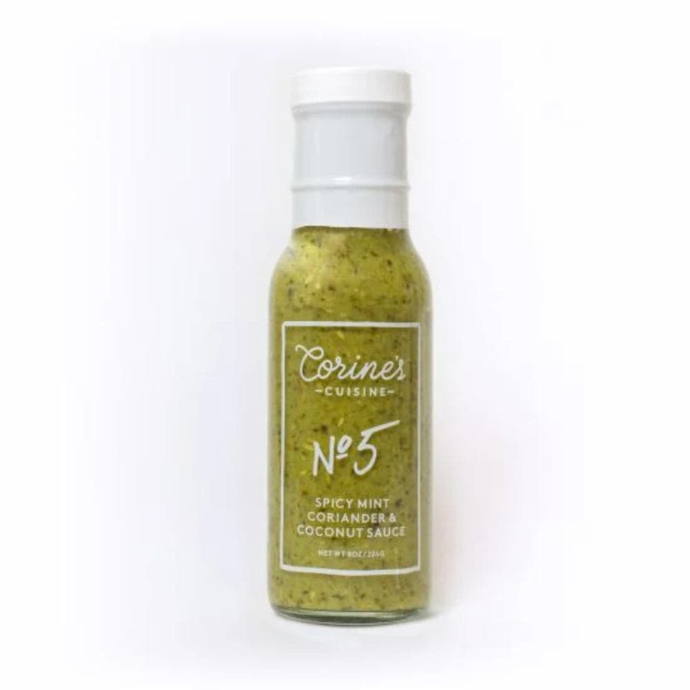 Corines Küche No.5 Würzige Minze Koriander & Kokosnuss Saucen, 8 Oz