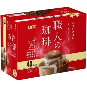 UCC Craftsman Kaffee Drip Kaffee Süße reiche Geschmacksmischung 40 Portionen JAPAN – Tokyo Sakura Mall