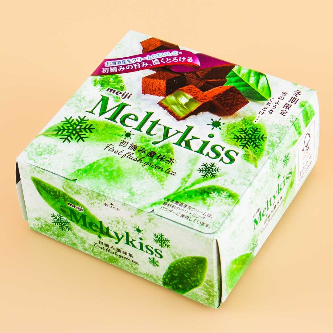 Meltykiss Schokolade – erster grüner Tee