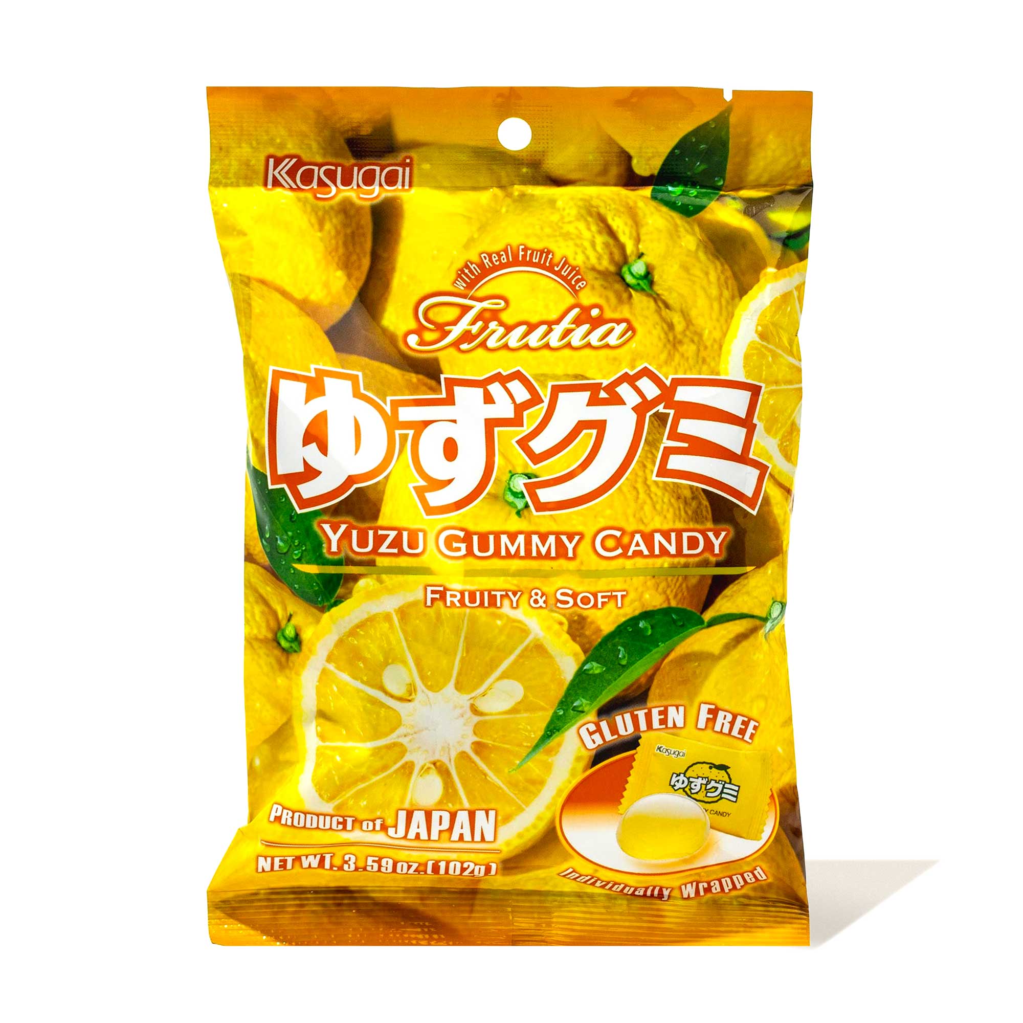 Kasugai Frutia Yuzu Gummi