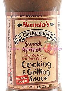 Nando’s Süßer Aprikosen-Kochen & Grillsauce, . – 12oz