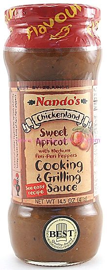 Nando's süß Aprikose Kochen & Grillen Sauce, 12oz
