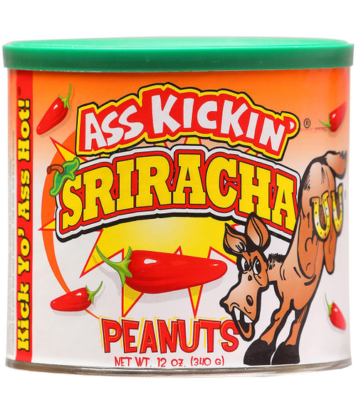 Ass Kickin Sriracha Erdnüsse, 12oz