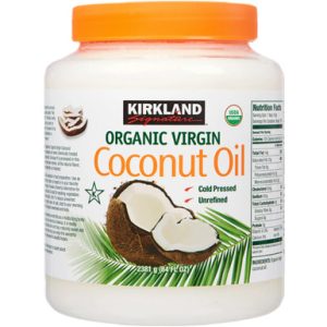 Kirkland Signature Bio natives Kokosöl, kalt gepresst unraffiniert, 84 oz