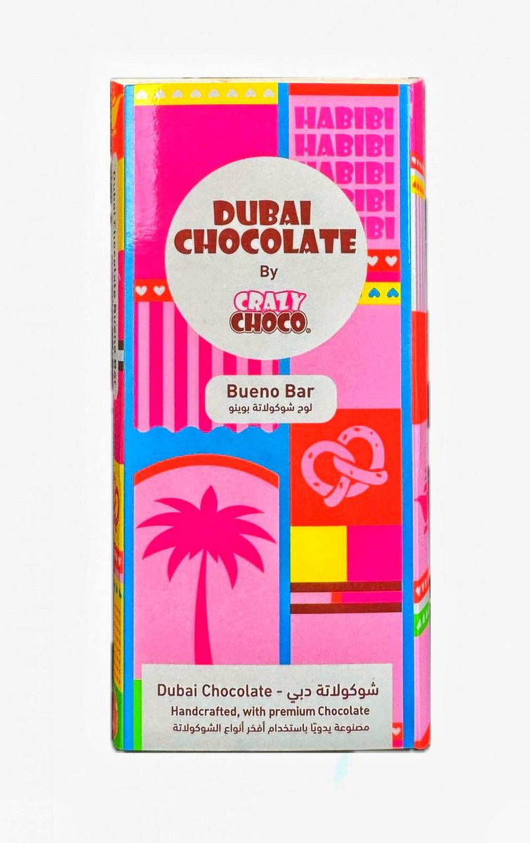 Crazy Choco Dubai Schokolade – bueno bar