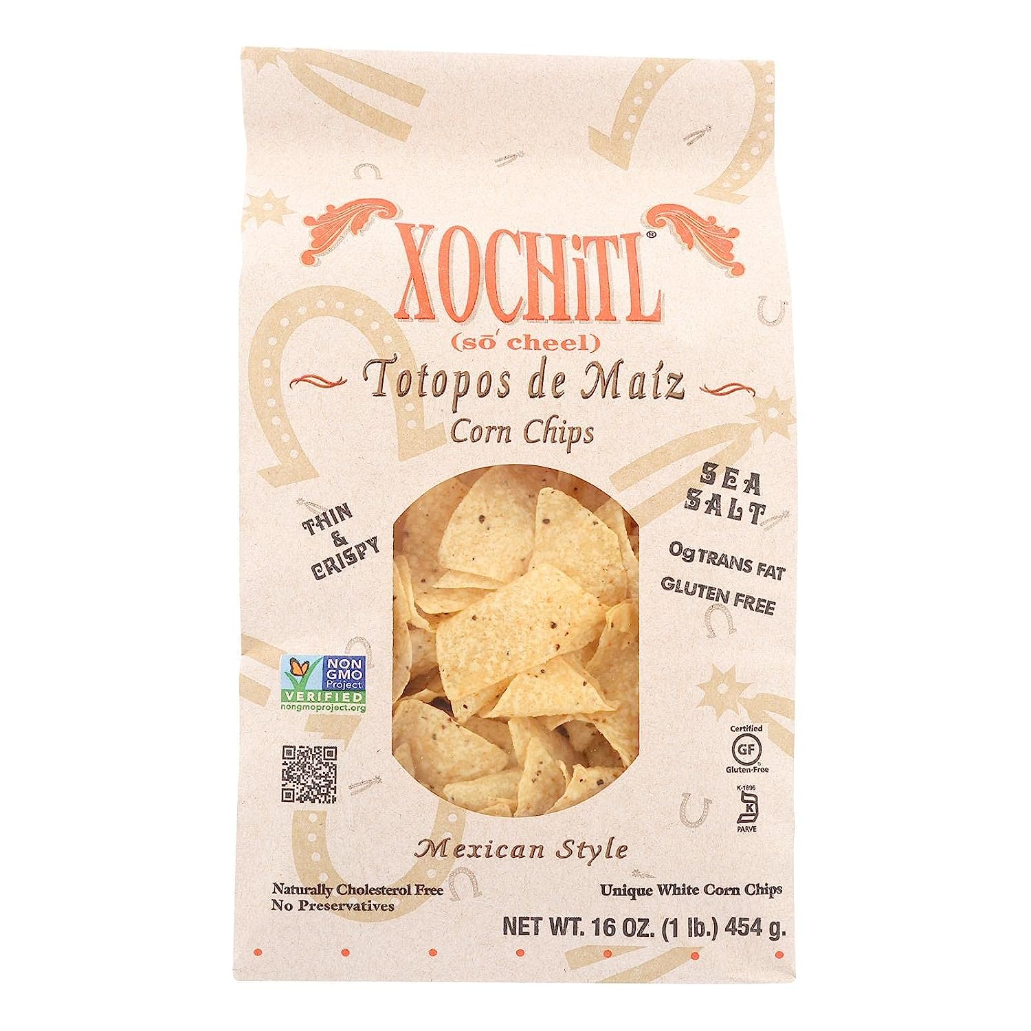 Xochitl – Chip Mais gesalzen, 16 Oz – Packung mit 9 Stück