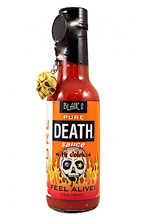 Blairs reiner Tod (Ghost) Jolokia Chilisauce, 5oz