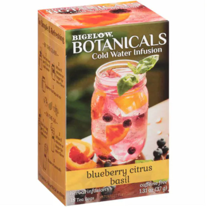 Bigelow Heidelbeere Citrus Basil Tee, 1,31 oz – Packung mit 6 Stück