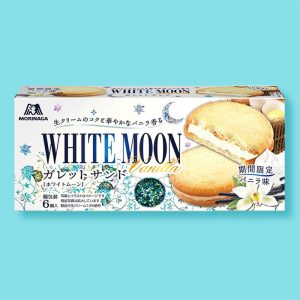 Morinaga weißer Mond Vanille Kuchen Sandwiches