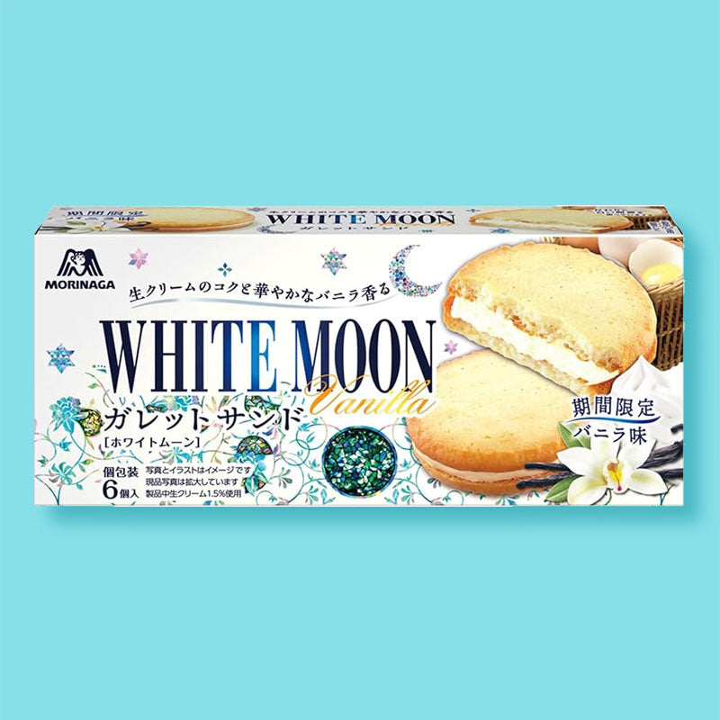 Morinaga Weißer Mond Vanille Kuchen Sandwiches