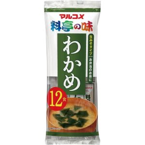 Marukome Instant Miso Suppe wakame 12 Portionen
