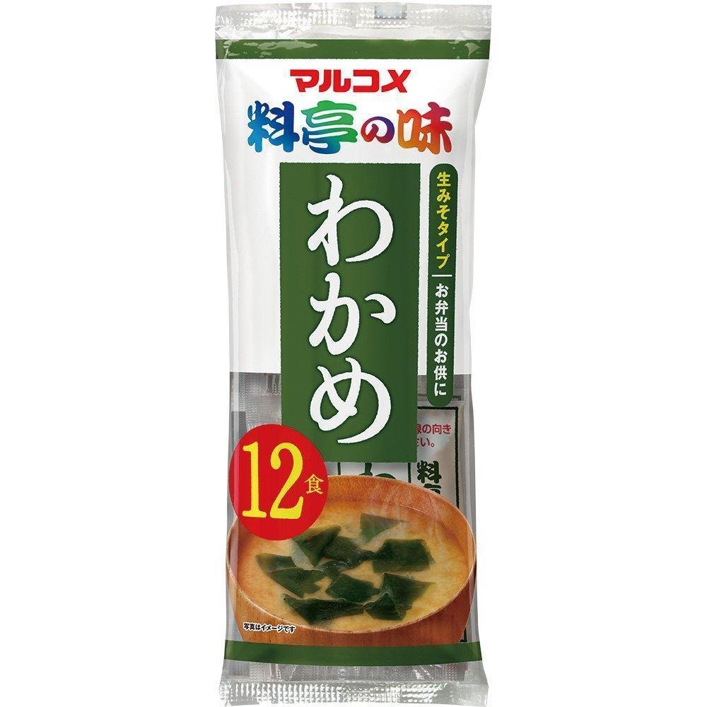 Marukome Instant Miso Suppe Wakame 12 Portionen