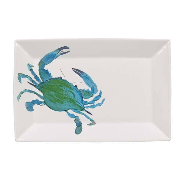 Krabben Rechteckplatte – B McVan Designs