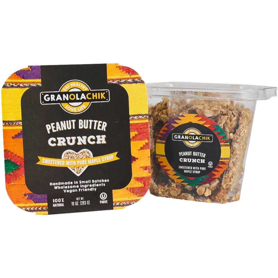 Granola Chik Erdnussbutter Crunch Container – 6 Behälter x 10 Unzen