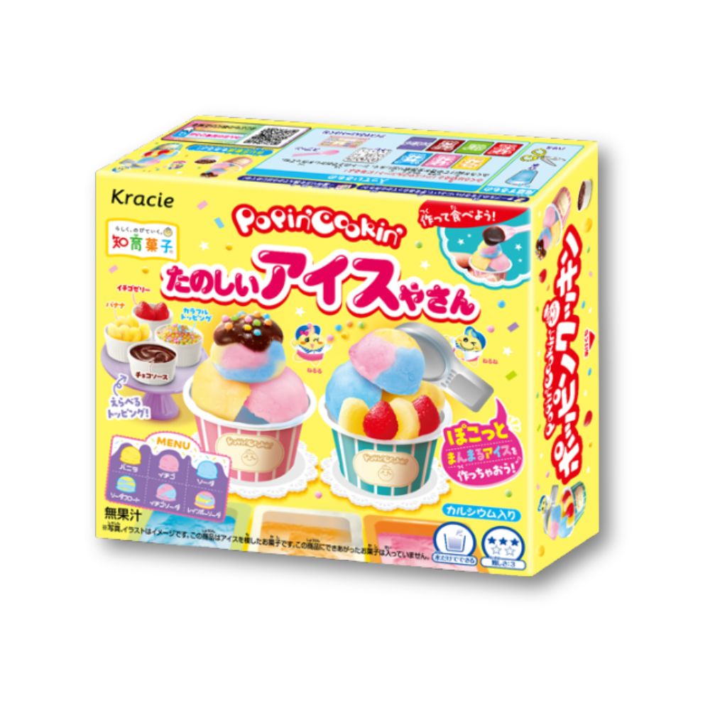 Popin' Cookin' Happy Ice Creme Shop DIY Süßigkeiten Kit
