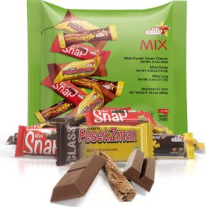 Elite Mini-Milch-Schokoladeriegel-Sortimentpackung, 13,7 Unzen