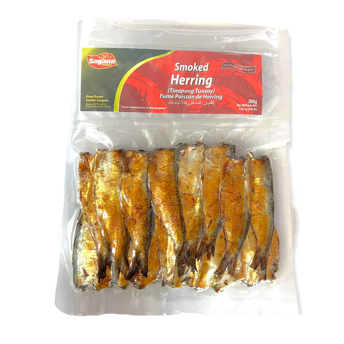 Sagana – Geräucherter philippinischer Hering (Tinapang Tunsoy) – 200 G